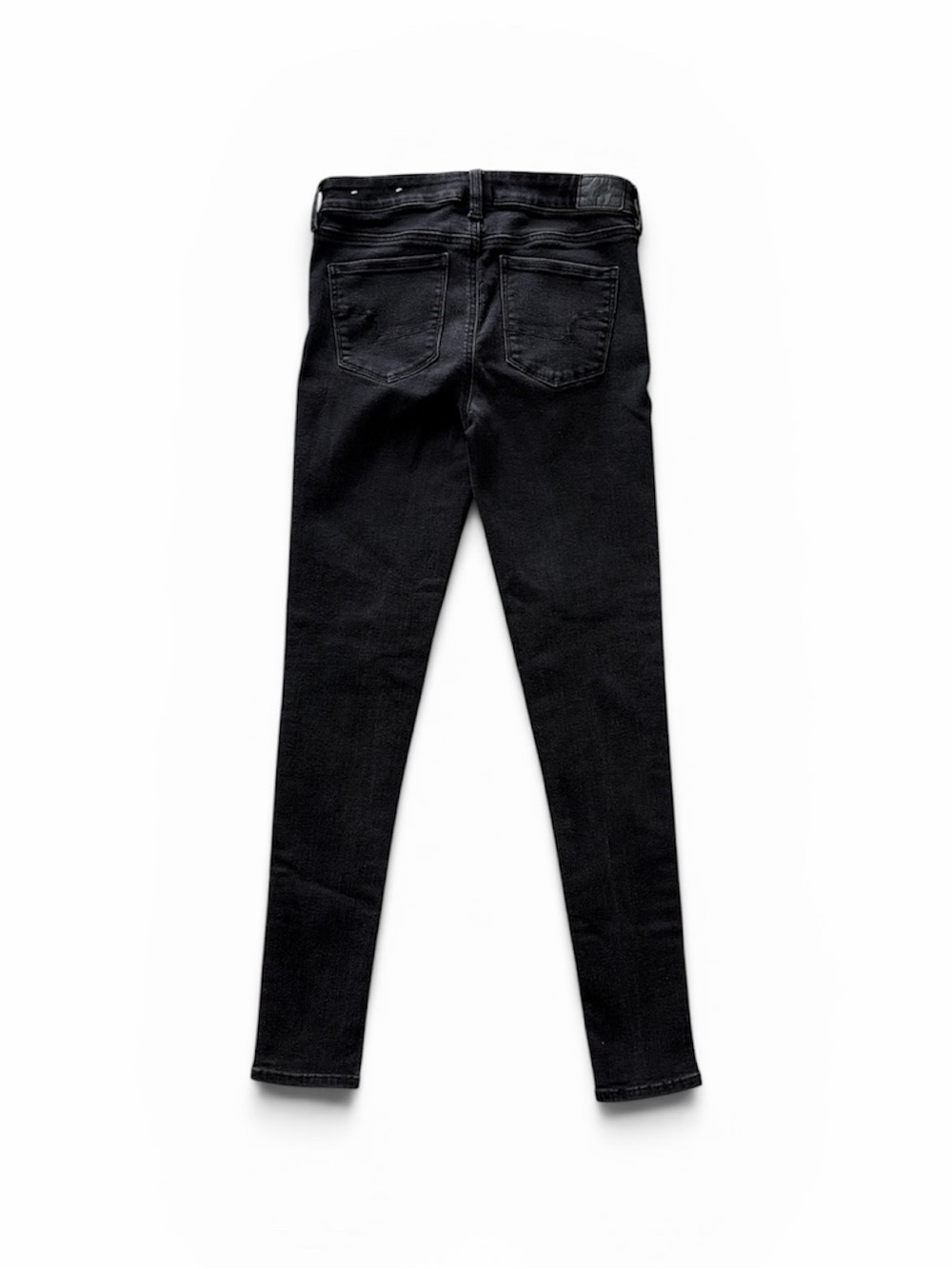 American Eagle Black High-Rise Skinny Jegging Jeans - Picture 3 of 5